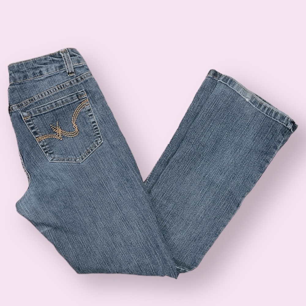 Women's Jou Jou jeans size 10 blue denim Skinny Mid Rise‎ J2 Premium
Denim